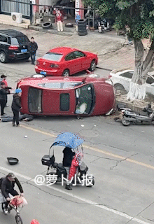 我滴个神！这是得多大的命，才能逃过这么一劫啊？2月10日，浙江网友发布视频，