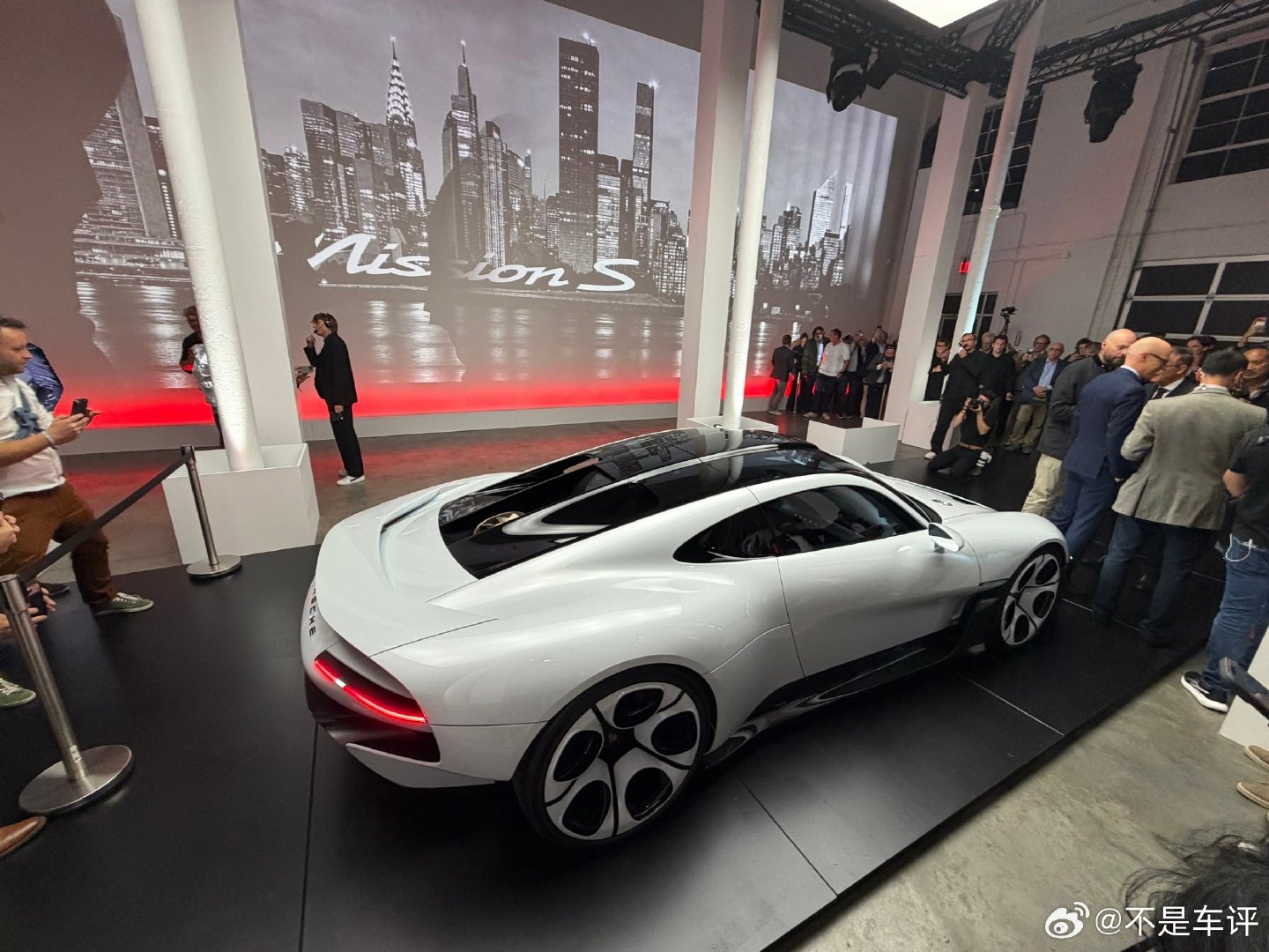 保时捷全新中置引擎跑车实车曝光#保时捷MissionS曝光##保时捷#​