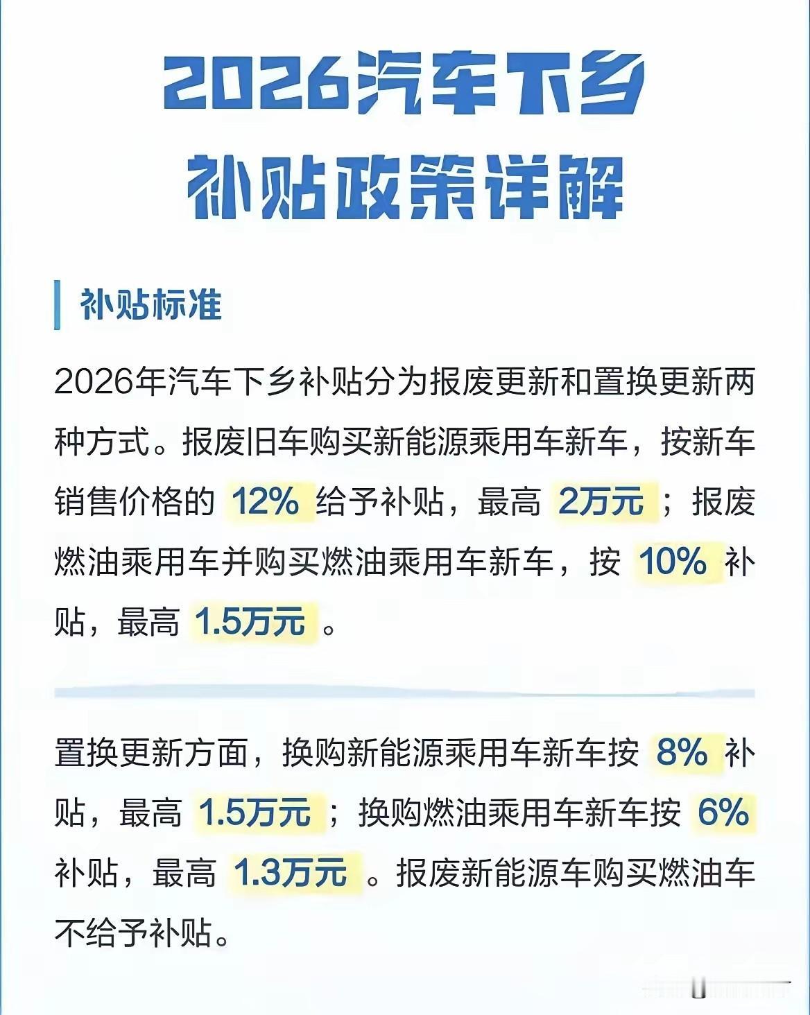 农民伯伯注意了：新能源汽车下乡的消息来了！经济下行消费低迷，又需要农民伯伯们