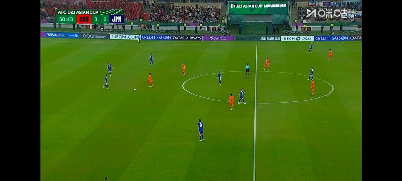 U23国足没有能够出球合理的球员，让我非常想念依木兰。说实话如果依木兰在场上，国