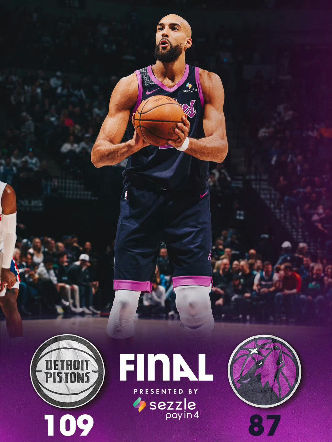 森林狼就不能争点气吗？让我们好好待第6活塞vs森林狼