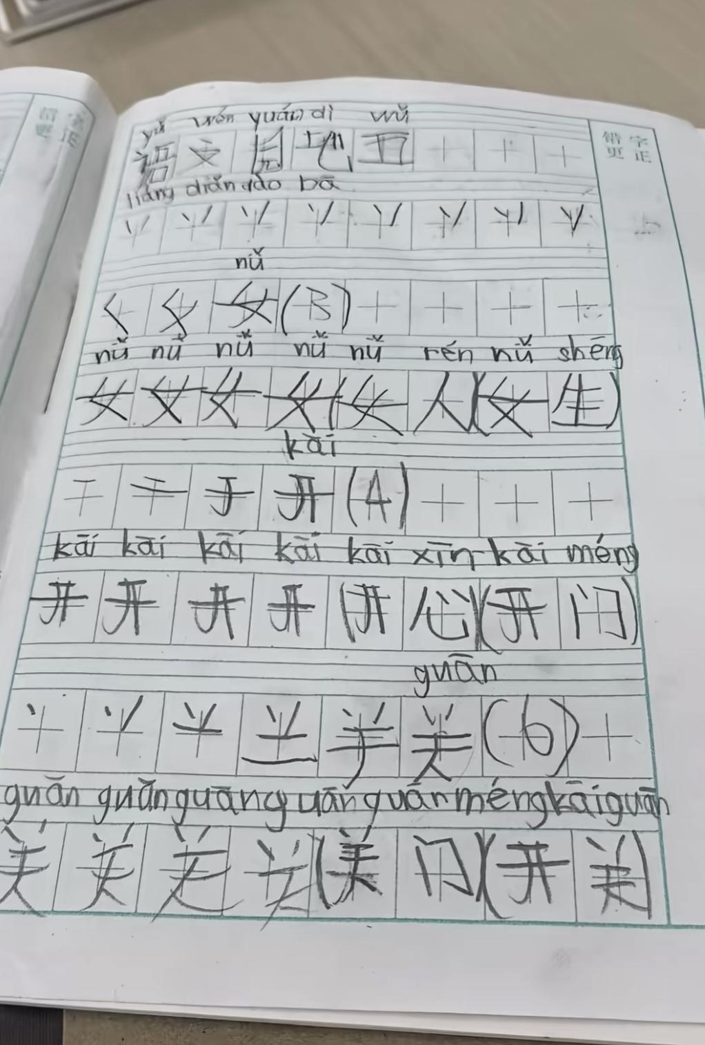 孩子写字丑？别硬练！警惕幼儿园高发的视力“隐形陷阱”家有刚学写字的娃，是不