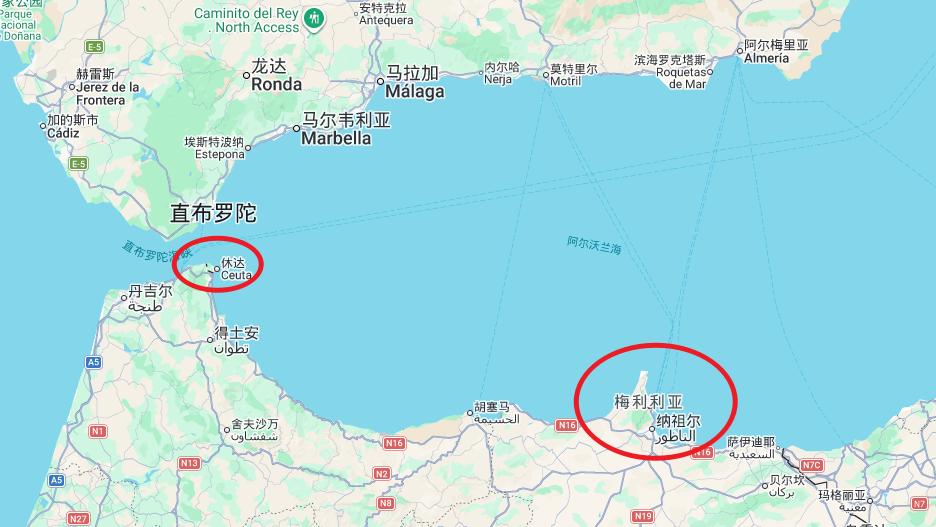 2026年7月30日至31日期间5万至6万名摩洛哥人涌入西班牙飞地休达（Ceut