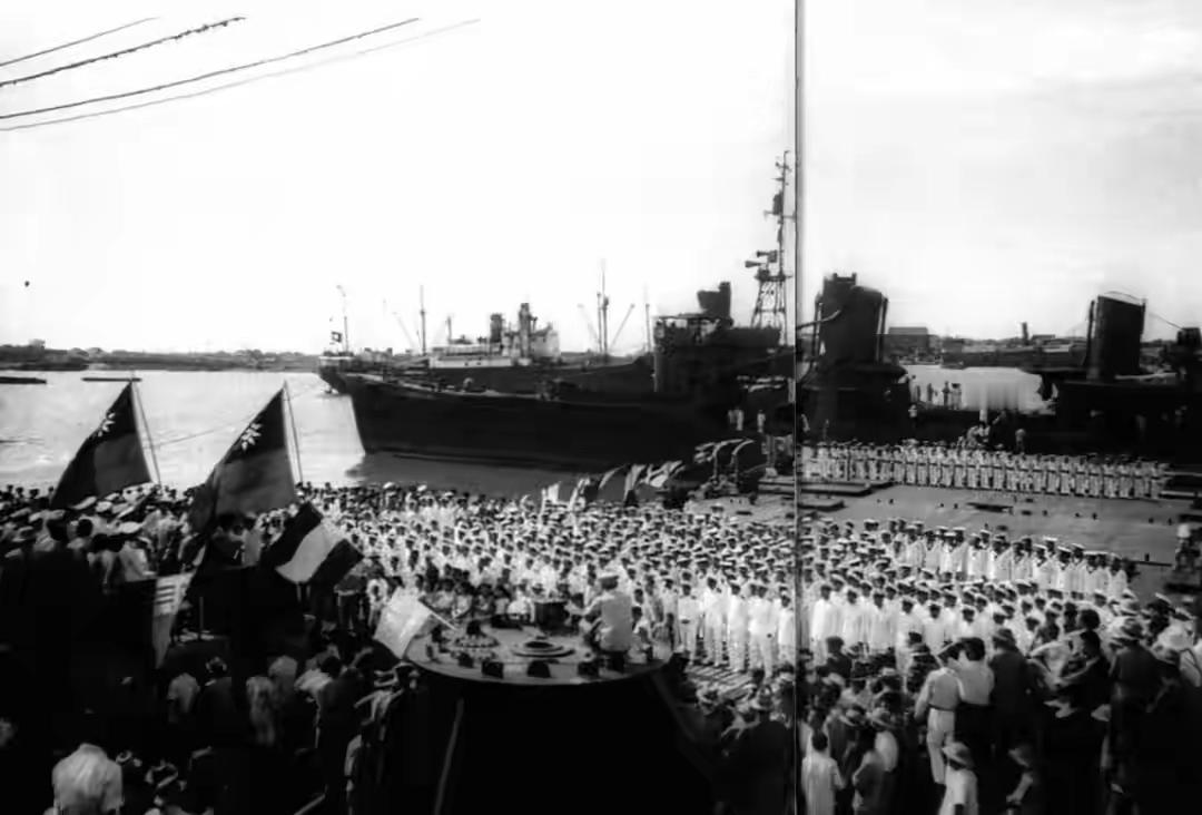 大家可能不知道，日本曾经在二战战败后赔偿了中国34艘军舰。虽然这些旧船战斗力已经