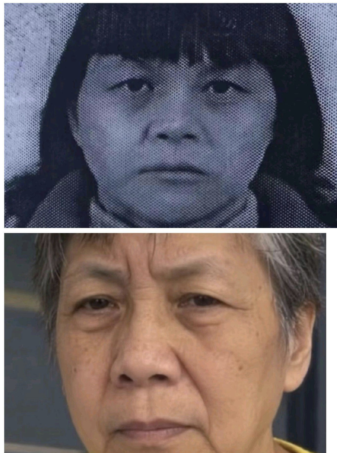 梅姨正脸这画像一点也不像啊，怪不得这么久都找不到......​​​