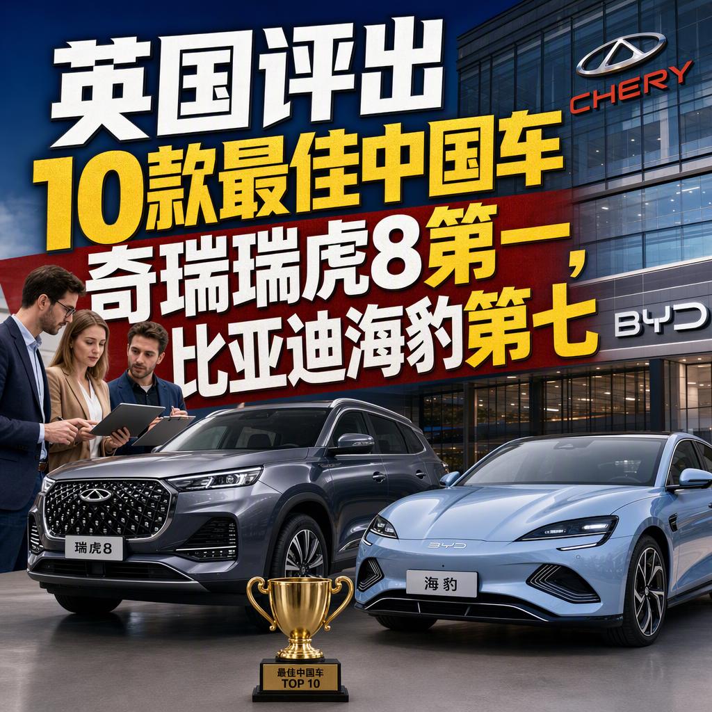 问大家一个问题：英国人在自己家门口评最佳中国车，第一名凭什么是奇瑞瑞虎8？英国