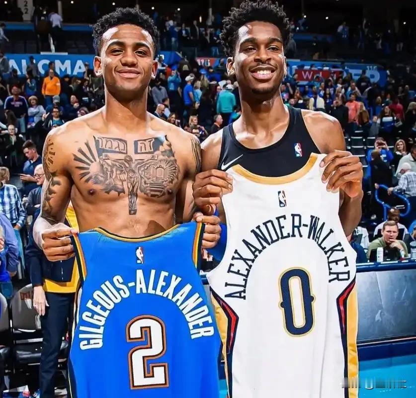 NBA这两位表兄弟已经提前预定两个奖项表哥:亚历山大，MVP场均31.6分