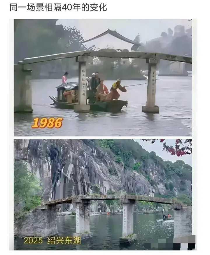 西游记拍摄地相隔40年