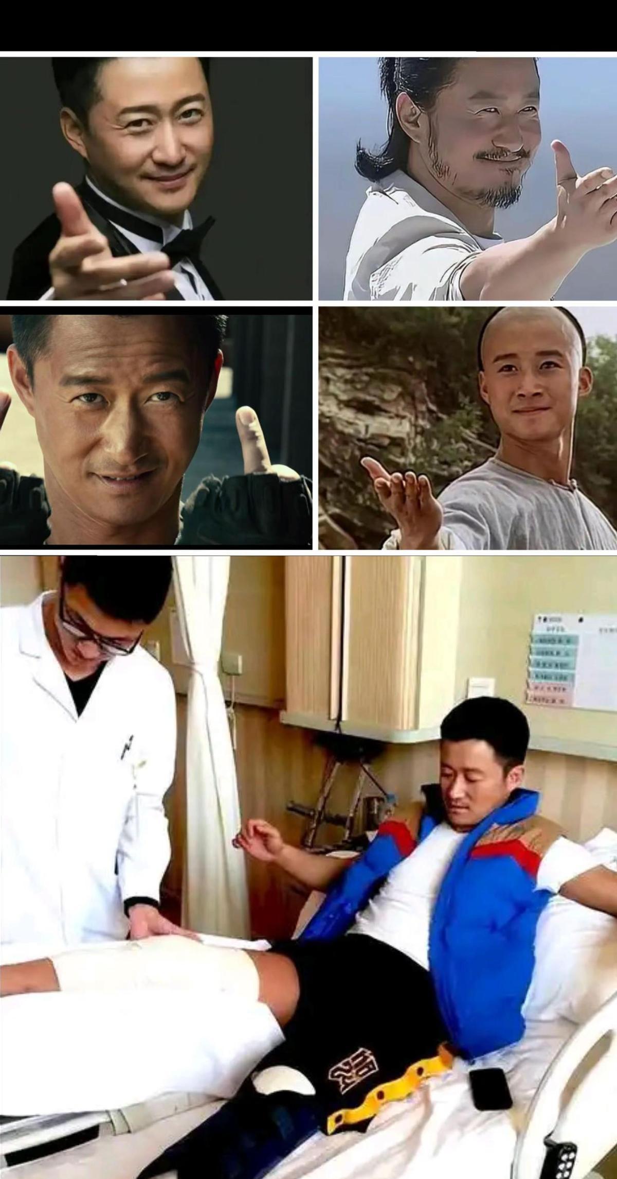 吴京膝盖里还卡着碎骨，拍完《战狼2》没歇，接着上《流浪地球3》，戴上了中科院做的