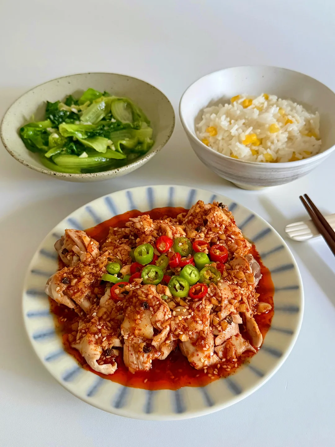 家庭版口水鸡！为什么这么好吃😋