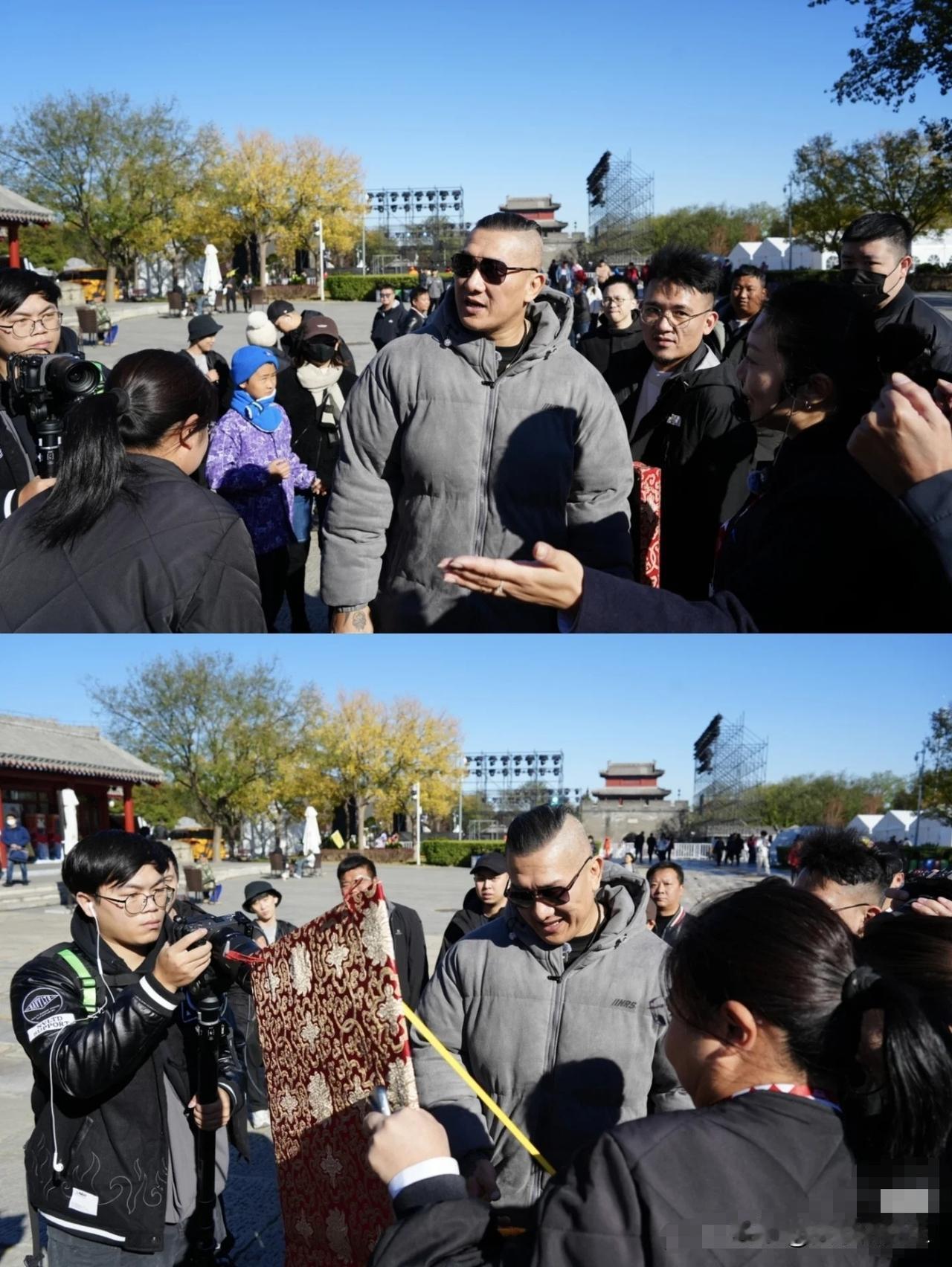 馆长这趟北京行有点不一样。他没直接去繁华商圈，而是先到了卢沟桥，在抗战纪念馆