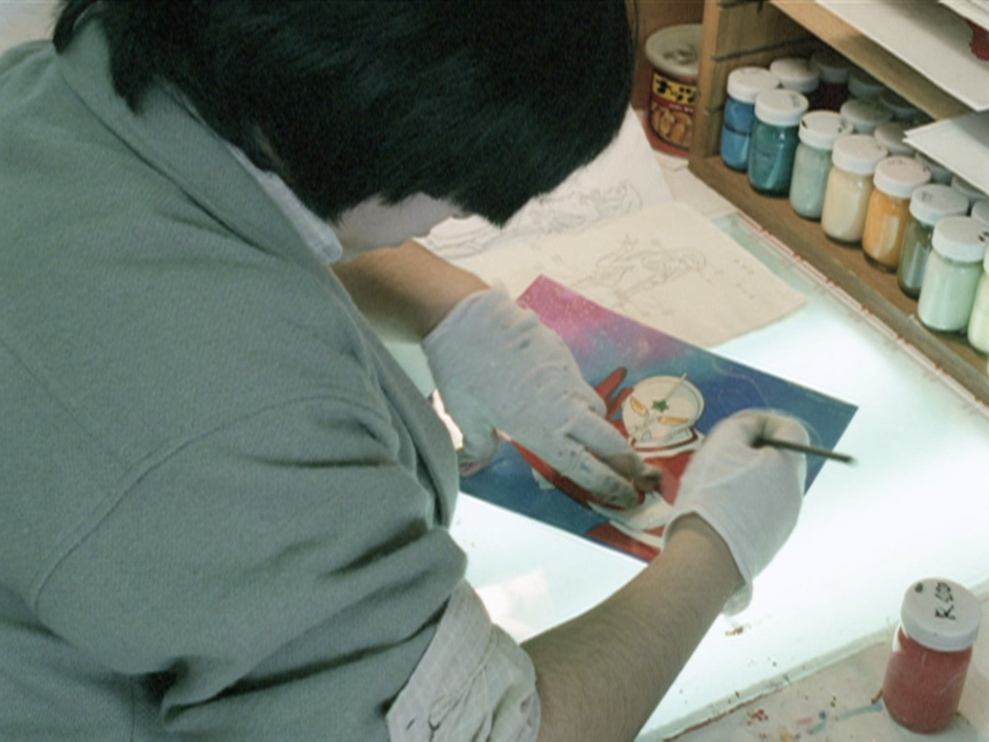 【来自投稿】【投稿】动画《乔尼亚斯奥特曼》的作画和上色过程。《乔尼亚斯奥特曼》