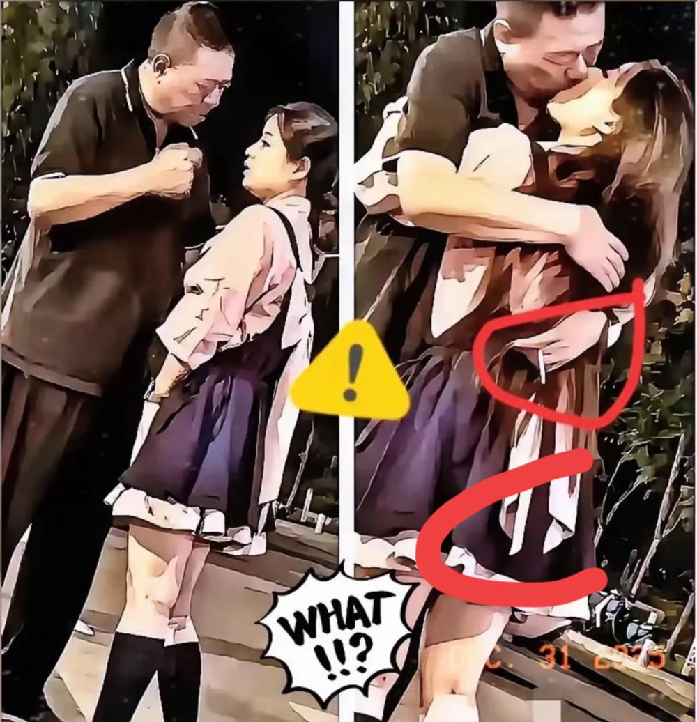 杭州湖滨路这幕太魔幻！白发大爷搂着穿绝版洛丽塔的小姑娘，本是视觉冲击，结果百达翡