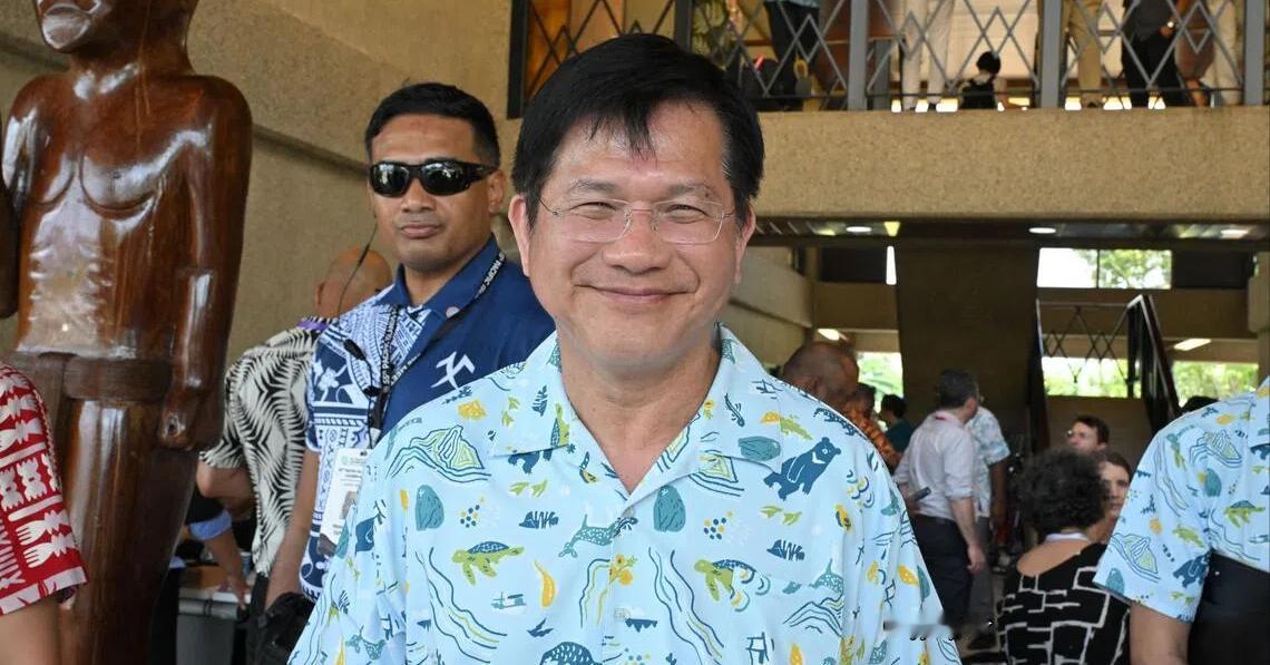 林佳龙叫板大陆。新加坡联合早报今日报道：“中国大陆官方警告，让台湾参加太平洋岛