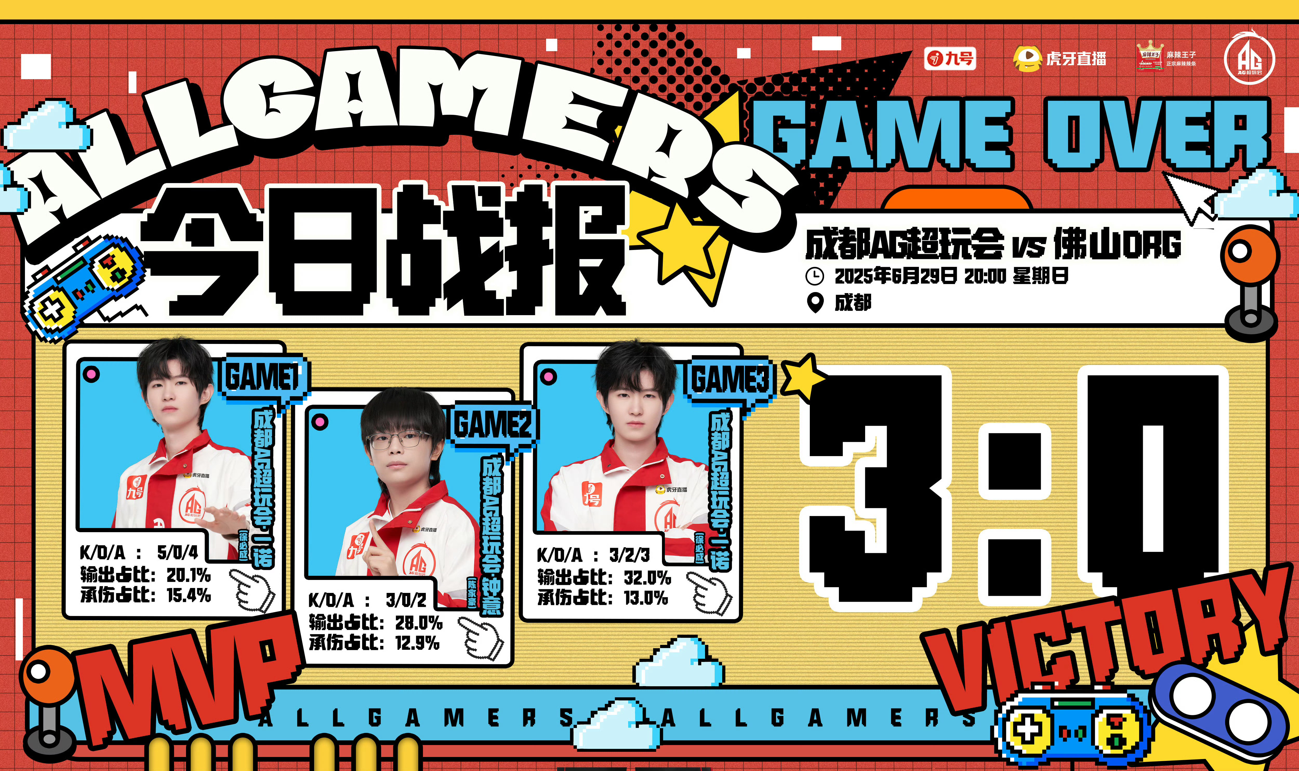 AG超玩会小局11连胜，跨赛季20大场连胜，诺龙权威太牛了🐮五小红