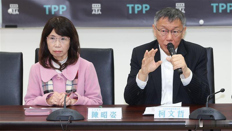 陈昭姿可能担任民众党团总召颜若芳：与绿营有渊源针对民众党立委陈昭姿以“代