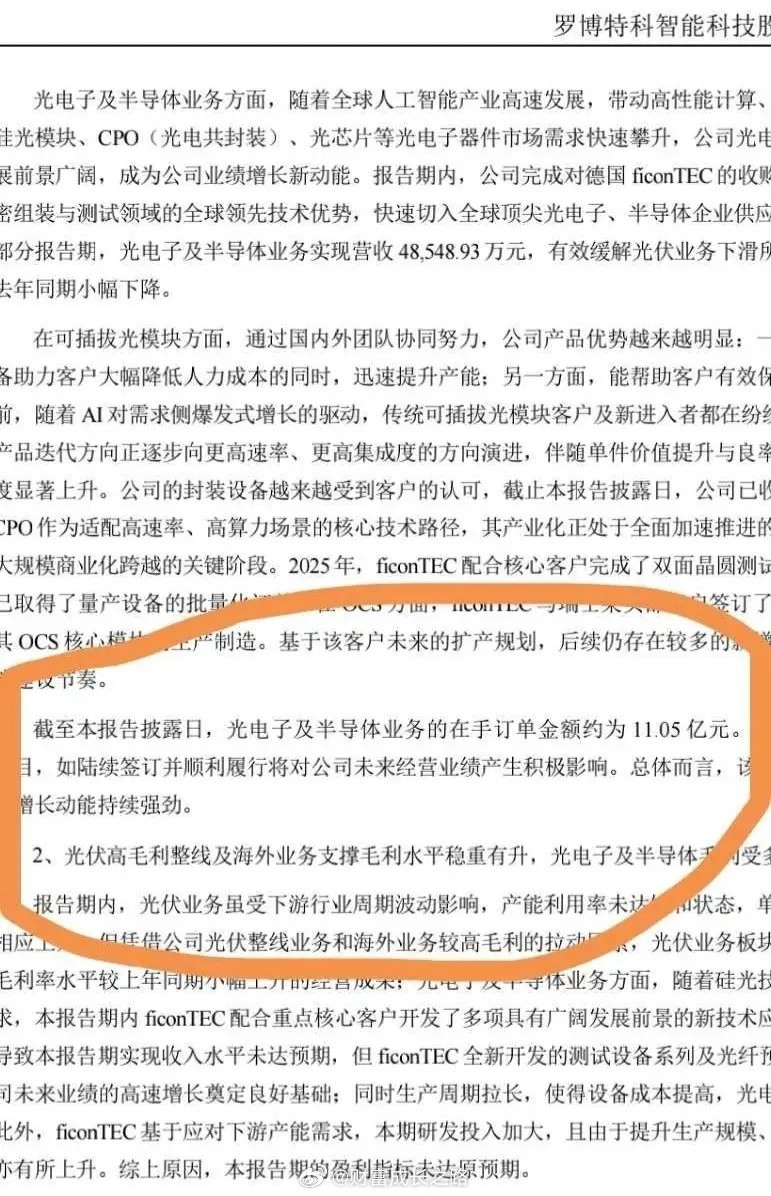最好的时代来了，萝卜去年第四季度竟然盈利了，全靠CPO设备。2025年年报预告最