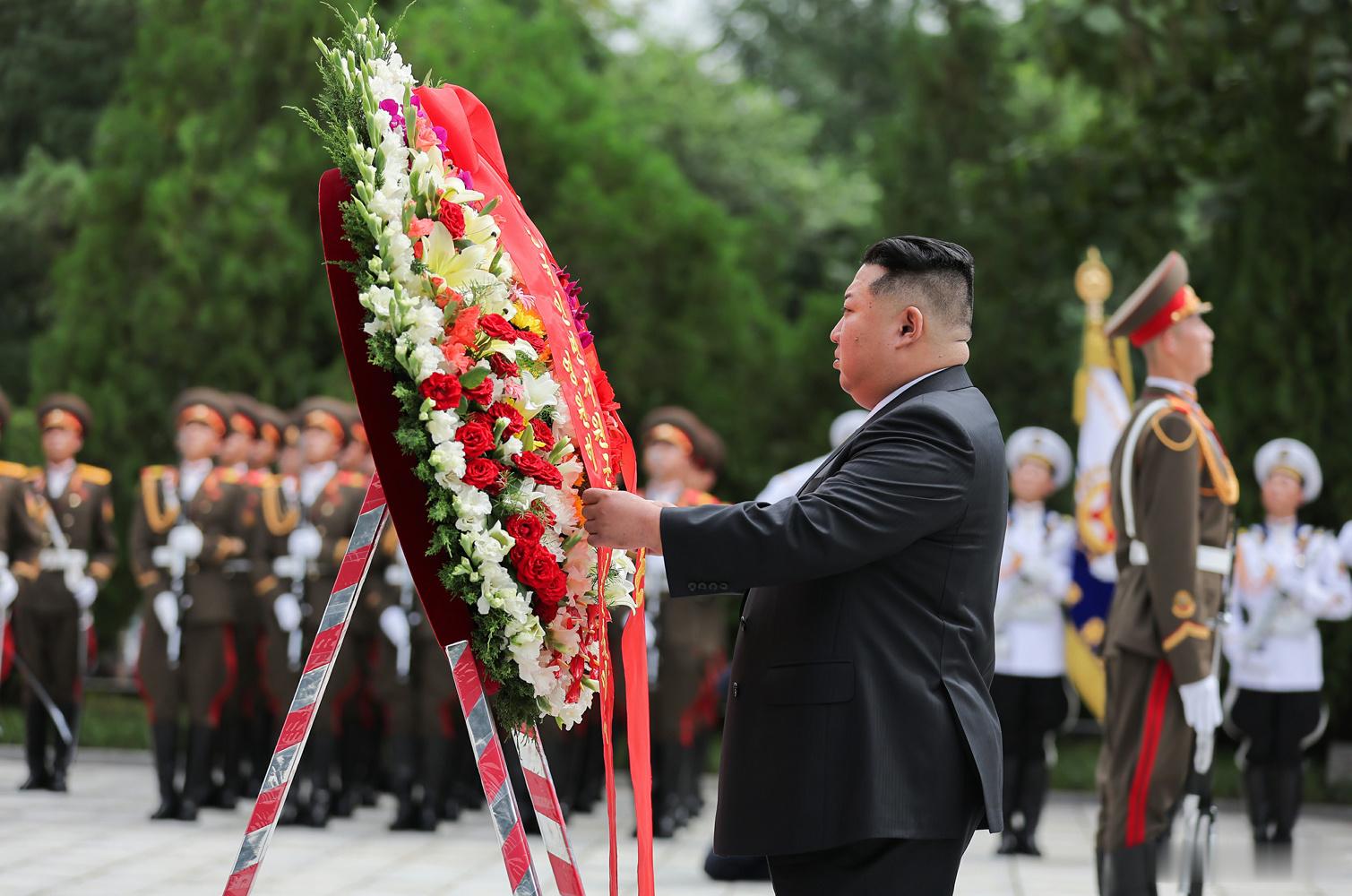 2026年7月26日，在朝鲜战争胜利73周年之际，金正恩前往位于平安南道·桧仓郡
