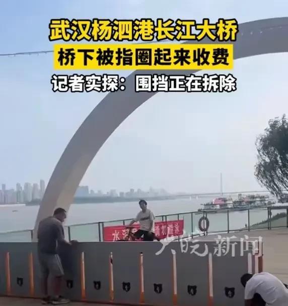 最近武汉杨泗港长江大桥围挡收费的事儿闹得沸沸扬扬，虽说现在围挡撤了，可这背后的问