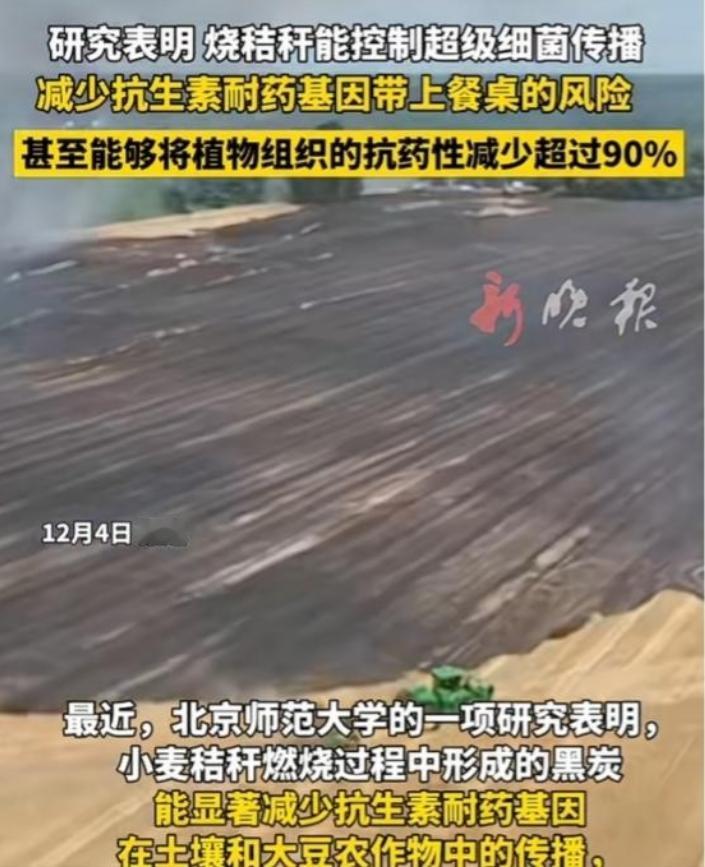 说出来你可能都不敢信，前几年还被当成“环境公敌”、农民碰都不能碰的烧秸秆，现在居