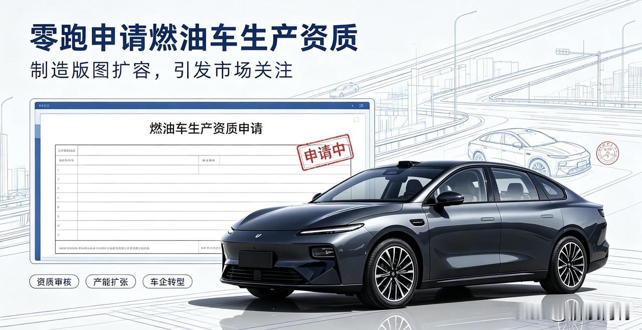零跑为什么现在要申请燃油车生产资质？现在纯电新能源盛行的时代，零跑为什么要申