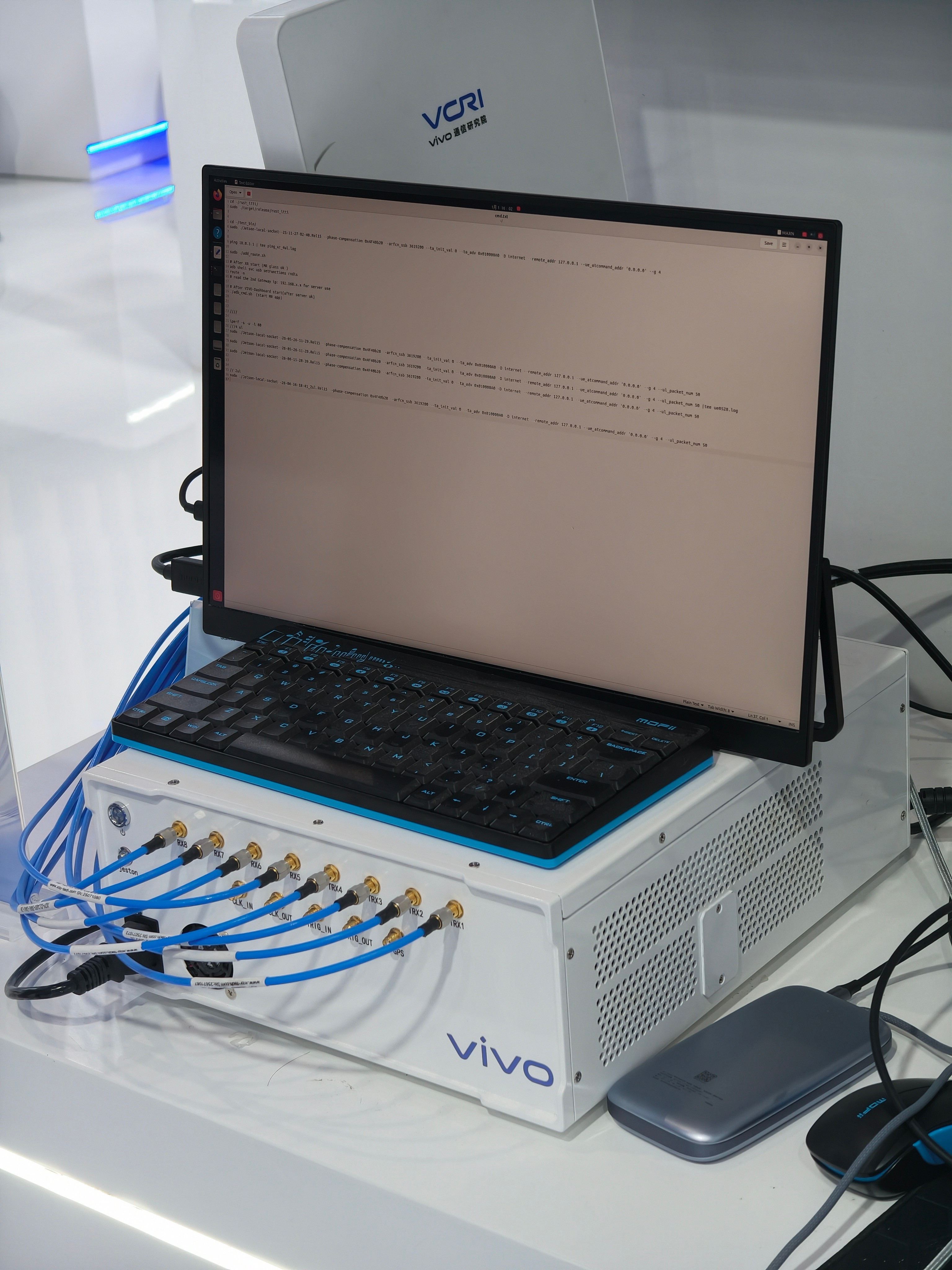 2026MWC上海也去北京6G实验室的产业生态展区。小米、OPPO、viv