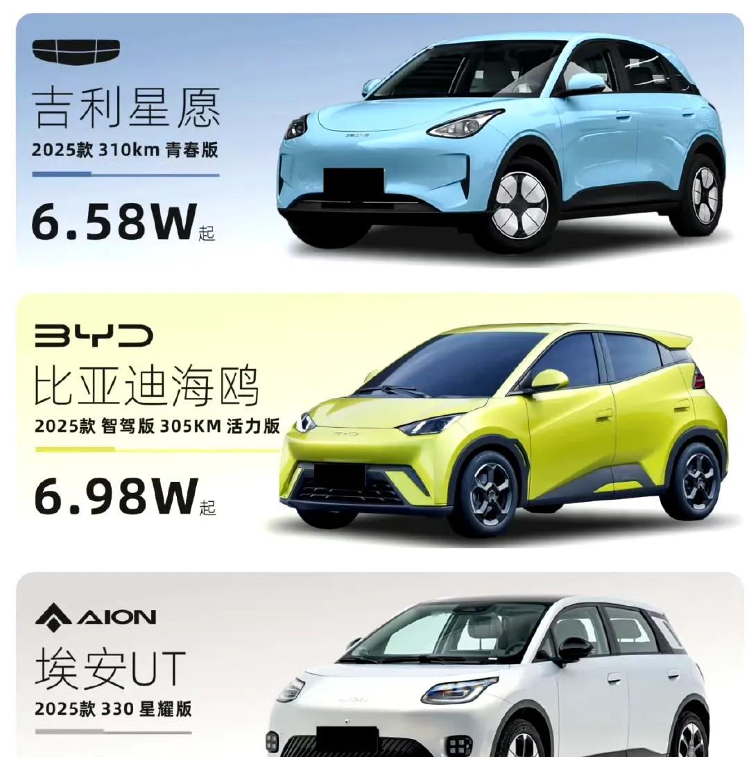 网友：如果是你，会选哪辆车呢？