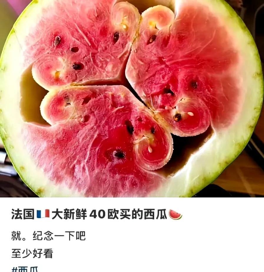 人均收入2800欧的法国，西瓜大又甜[doge]