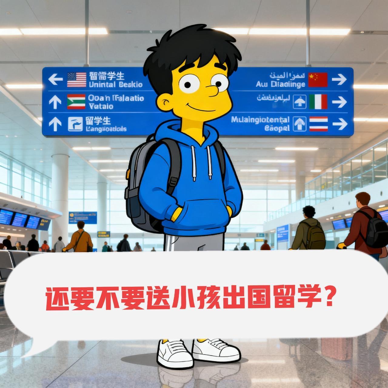 关于留学以前有一个说法:送出去10个，回来1个，对国家就是赚。这是当时很无奈