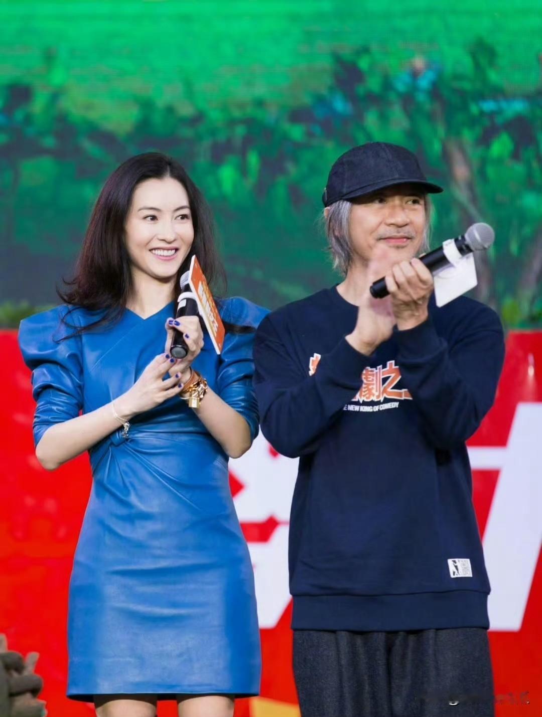 一觉醒来要被星爷和张柏芝笑死星爷:张柏芝比较害羞是谁写的?怎么这么离谱,谁说