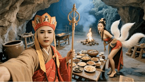 现在AI真是无敌了，以后导演演员都要下岗了！