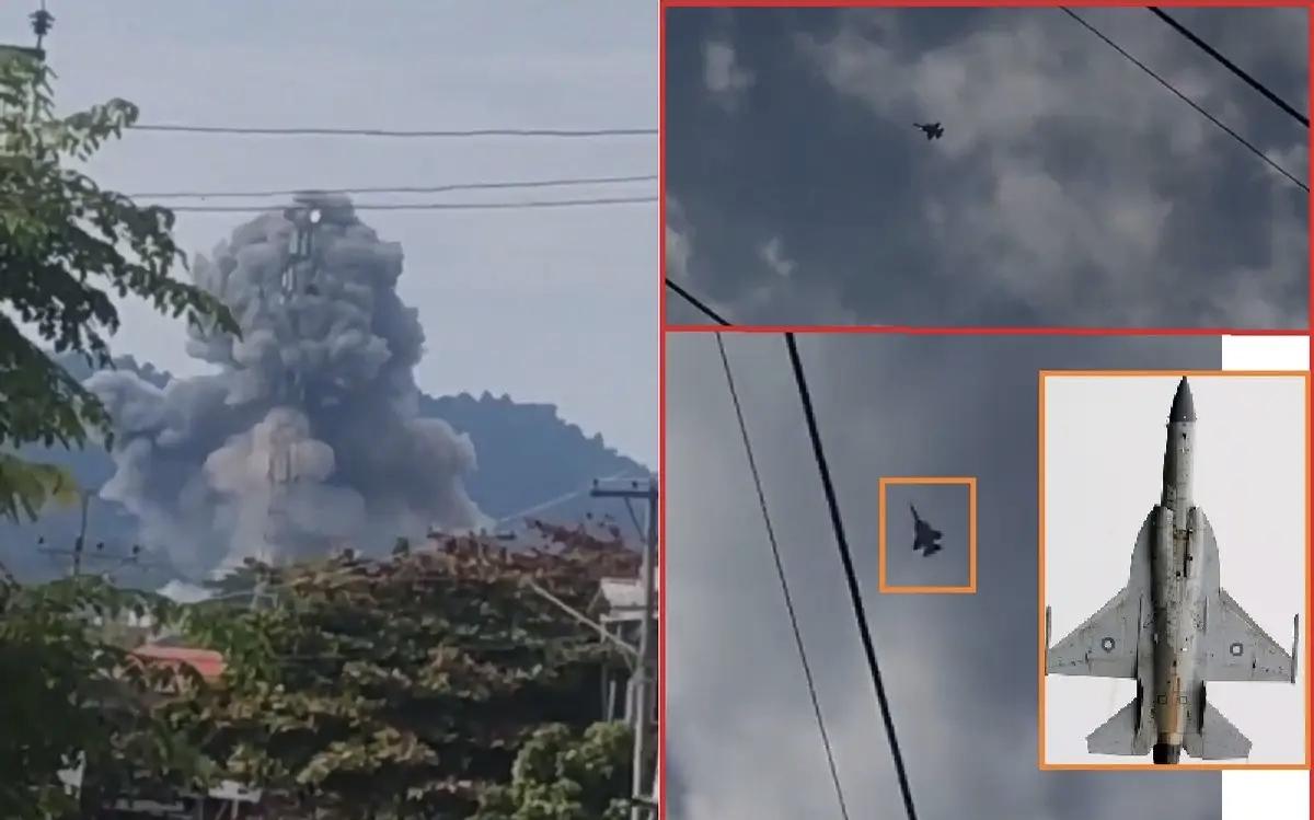 中国造战斗机再次实战，对地攻击表现出色！社交媒体的画面显示，近日缅甸军队与缅