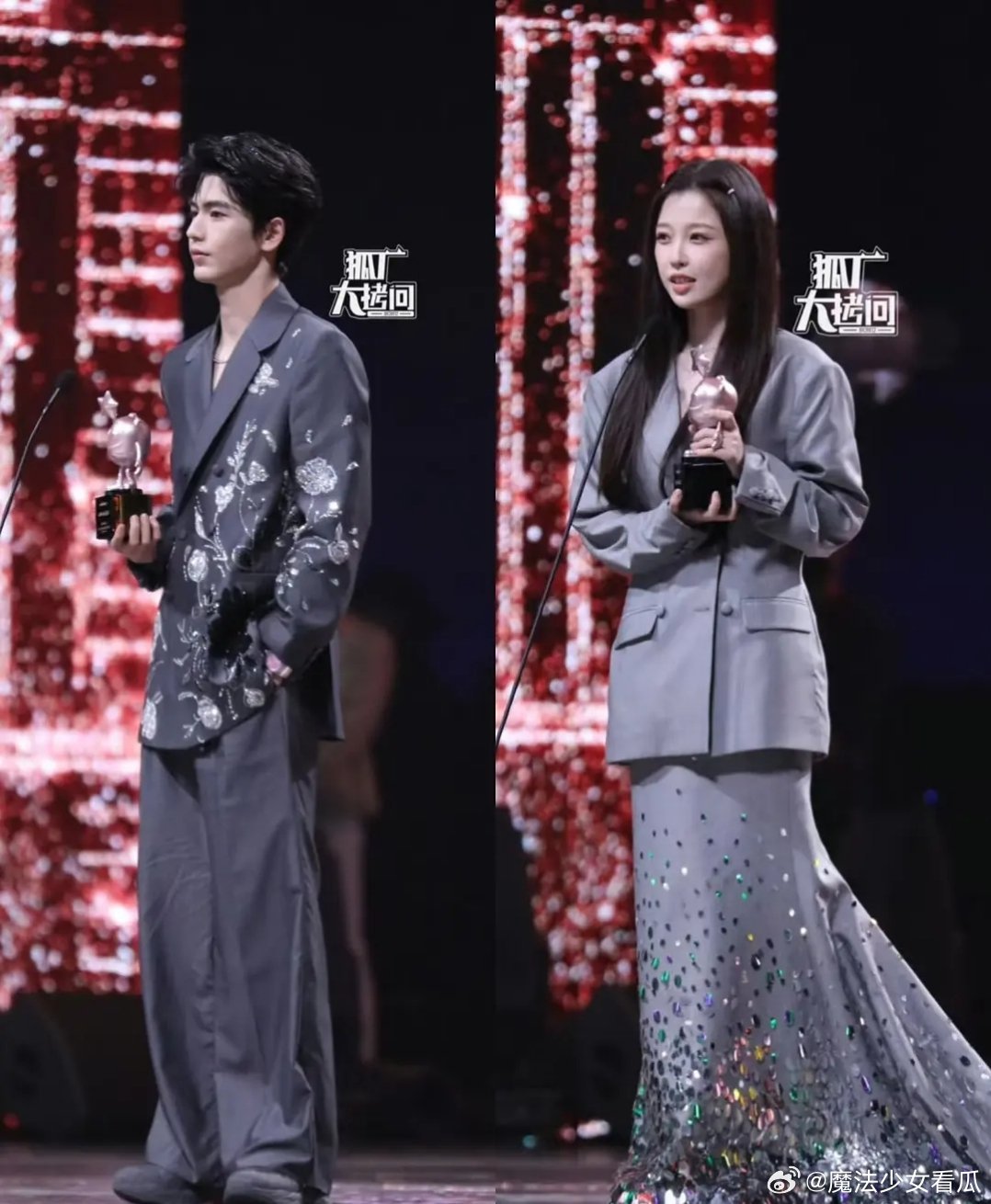 张凌赫也是挺体寒的，工作室下场领磕没几个人嘲，团队装cp粉☁️包场也没几个人嘲