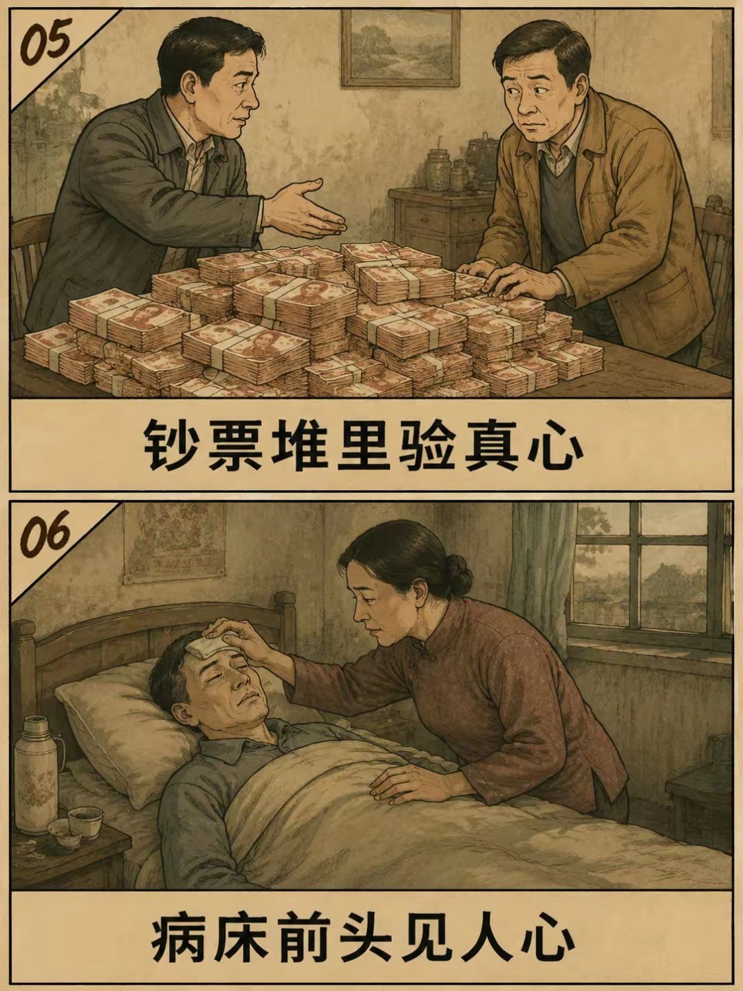 “老祖宗留下来的识人谚语，看透人心本质。”