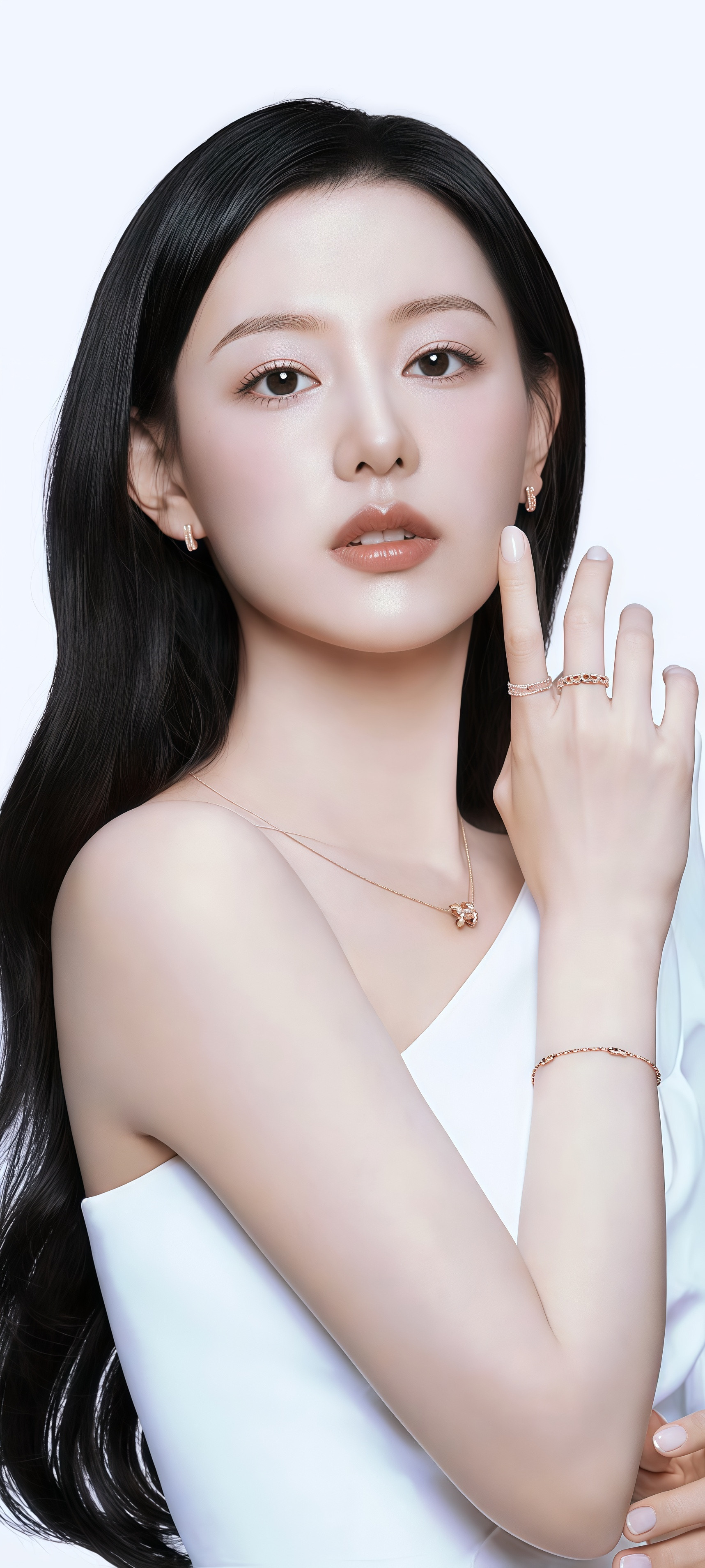金智媛美丽怼脸壁纸女神太适合高奢了吧​​​​