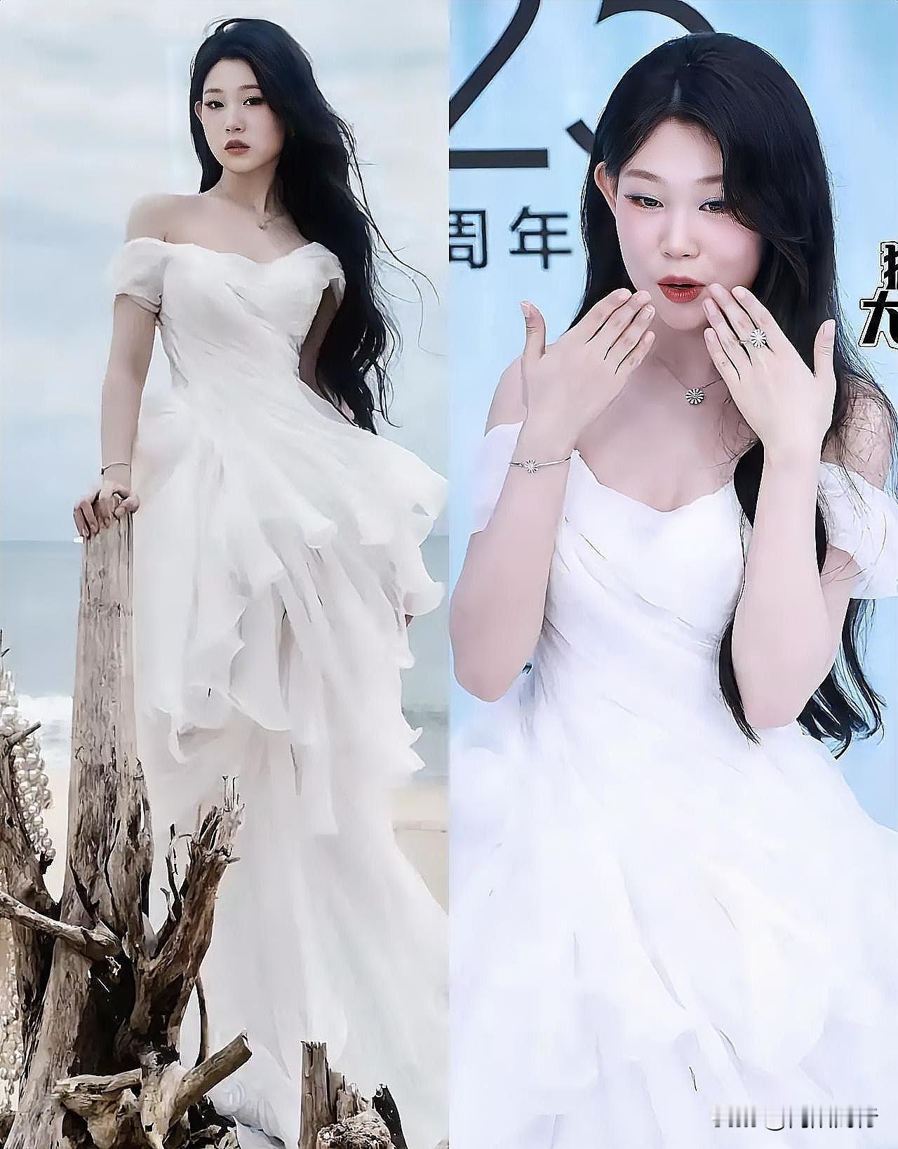 不红是原罪，红了什么都对！不信你看沈佳润，今天她在ELLE红毯上出岔子了，但