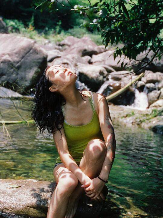 我拍了拍夏天‘
