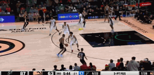 太恐怖了，马刺126-98大胜老鹰，这场比赛文班亚马有一个球太恐怖了，对手看到都