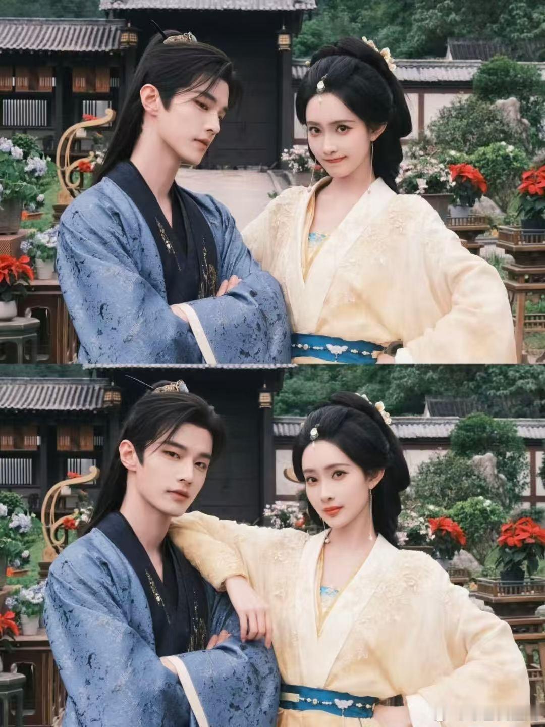 何与花式夸孟子义何与说会一直陪着孟子义互动环节尽显温柔，何与细心发现孟子义身上