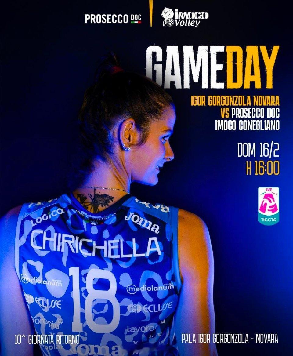 朱婷朱婷留洋第六季GameDay！⚔️诺瓦拉🆚科内⏰北京时间