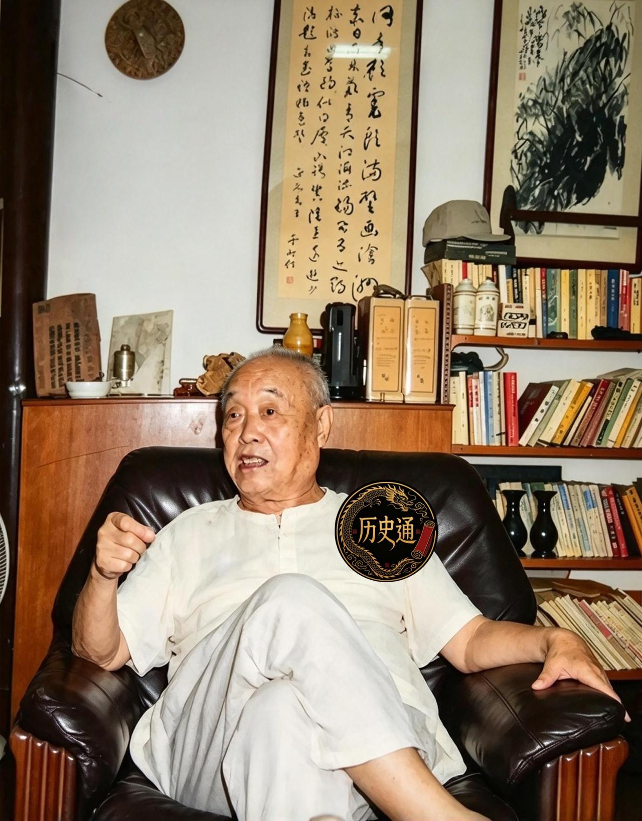 这是双手沾满鲜血的大特务谷正文接受采访。他本是北大热血青年，九一八后秘密入党，当