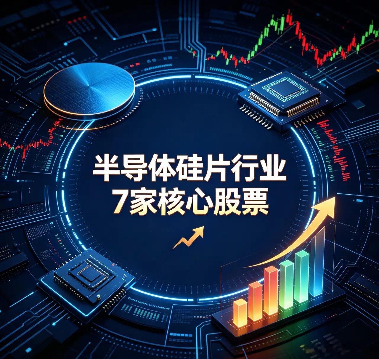 半导体硅片行业7家核心股票1.沪硅产业（688126）核心业务：国内唯一实现1