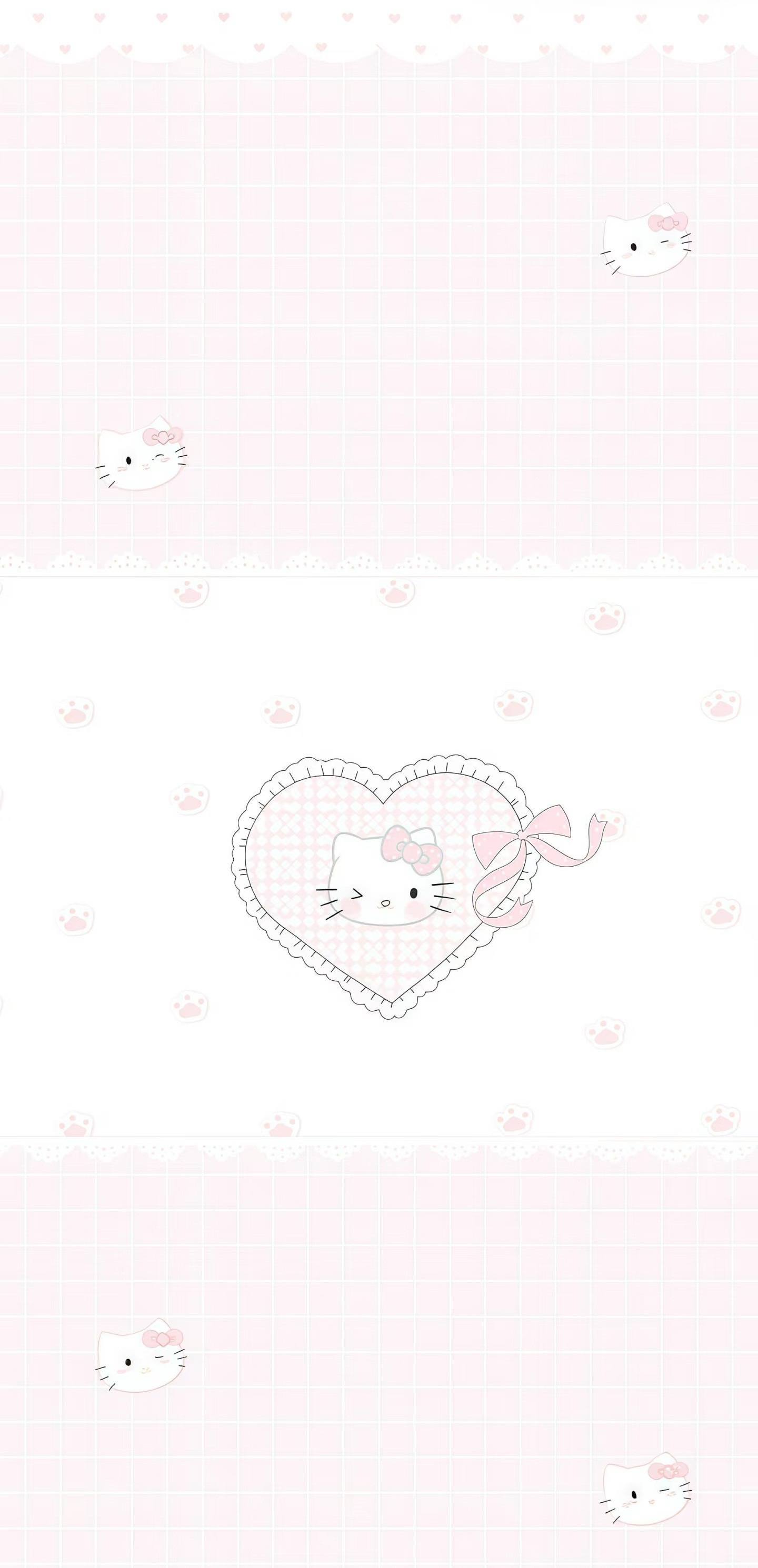 HelloKitty壁纸分享三丽鸥｜粉色壁纸｜少女心壁纸｜可爱壁纸｜卡通壁纸｜
