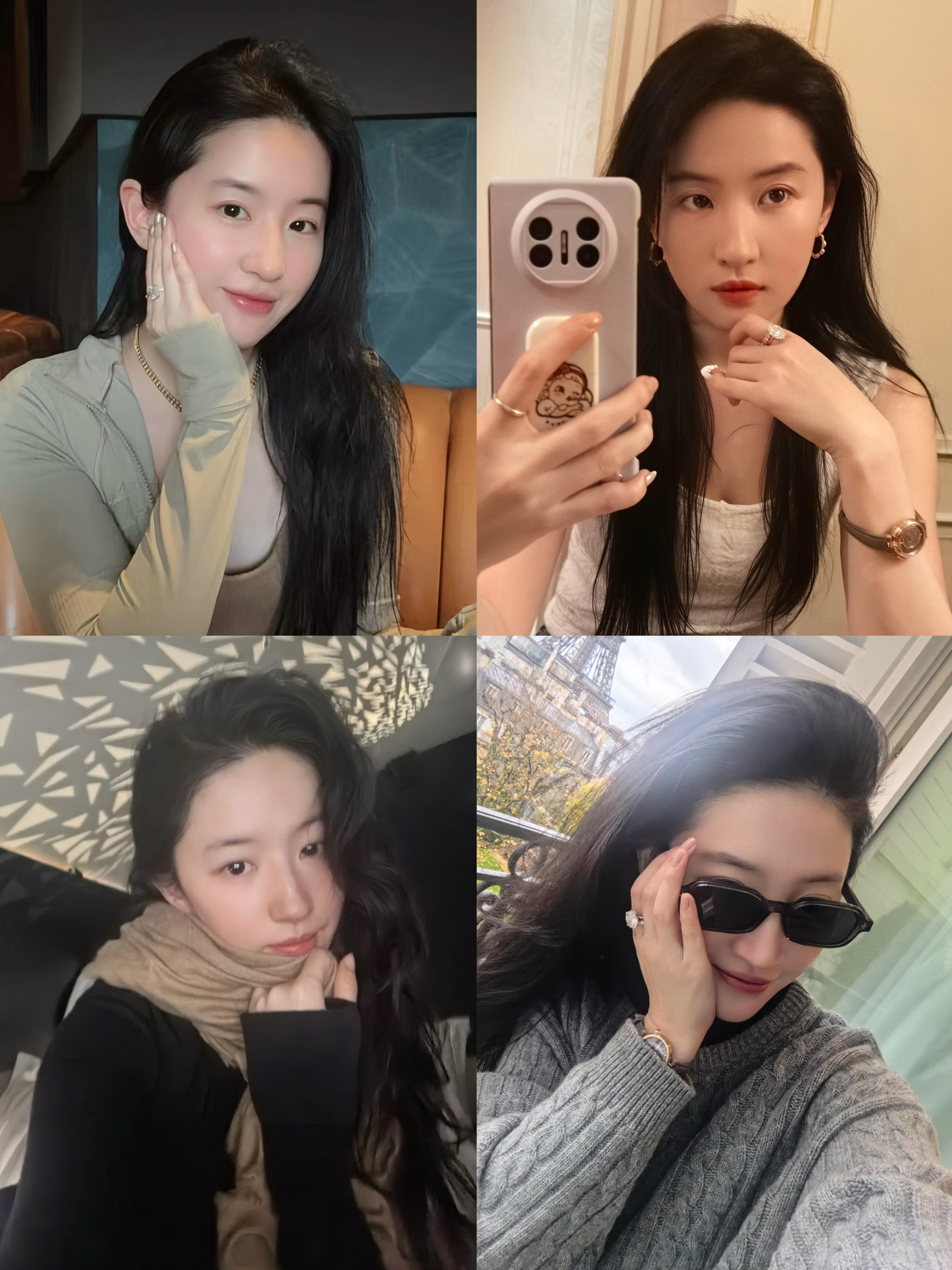 刘亦菲今日更新自拍🤳🏻太嫩了