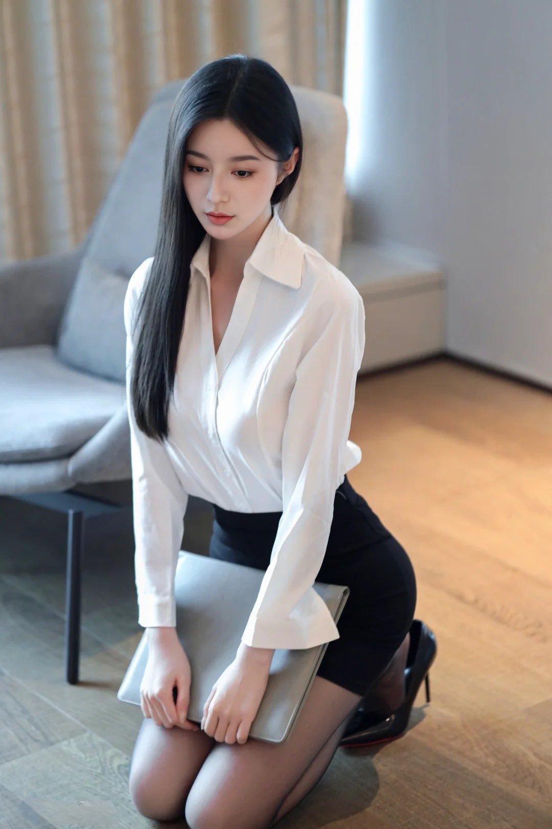模特陈雅欣