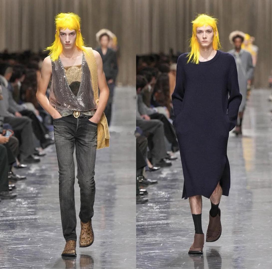 DIOR迪奥男装2026秋冬系列在巴黎揭幕，由创意总监乔纳森·安德森（JONAT