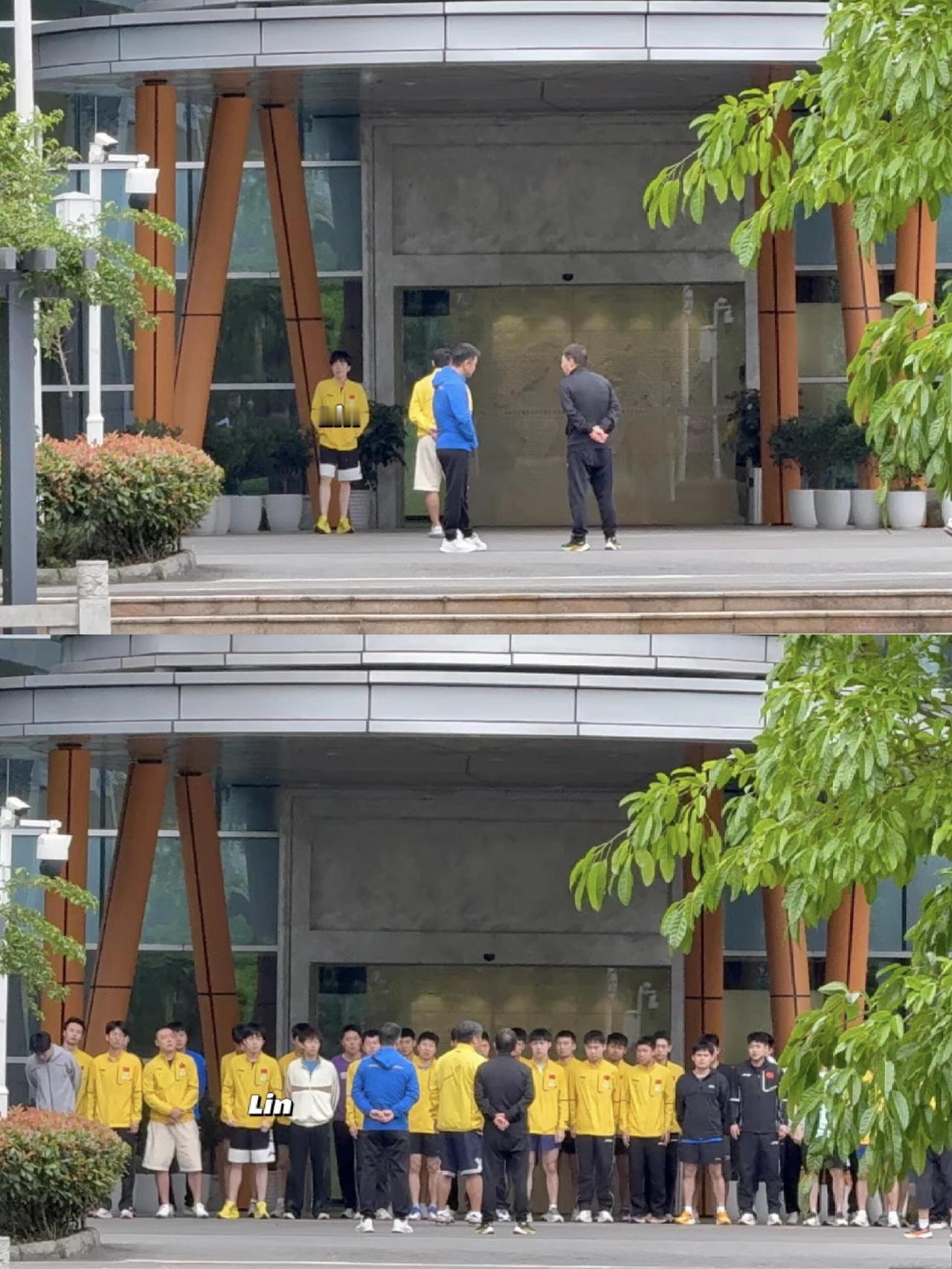 王皓和大头果然是一对好师徒，大头来的早，王皓也是早早来到，都怀疑他们俩是不是住在