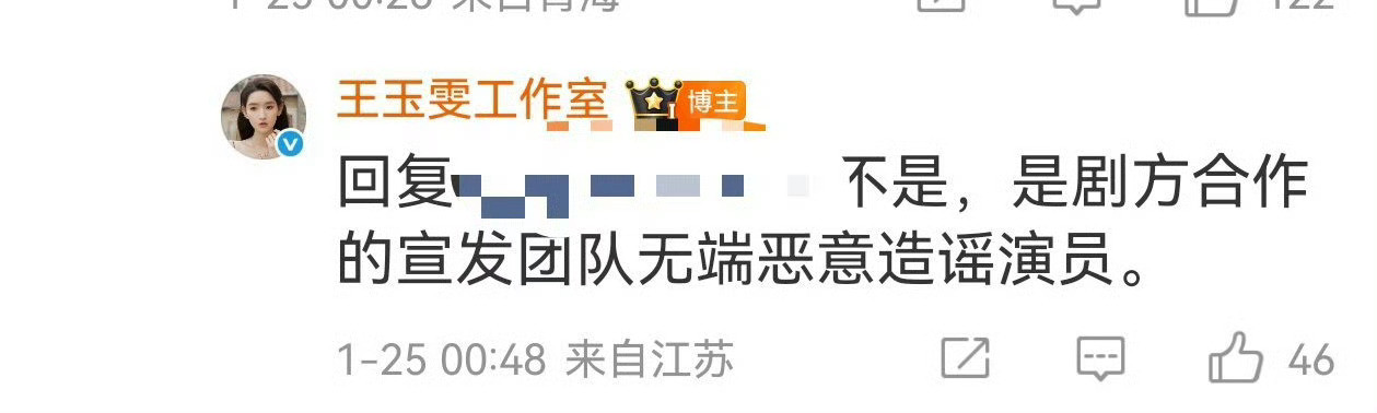 深夜吃🍉关于王姐努力宣传新剧但被片方团队甩锅