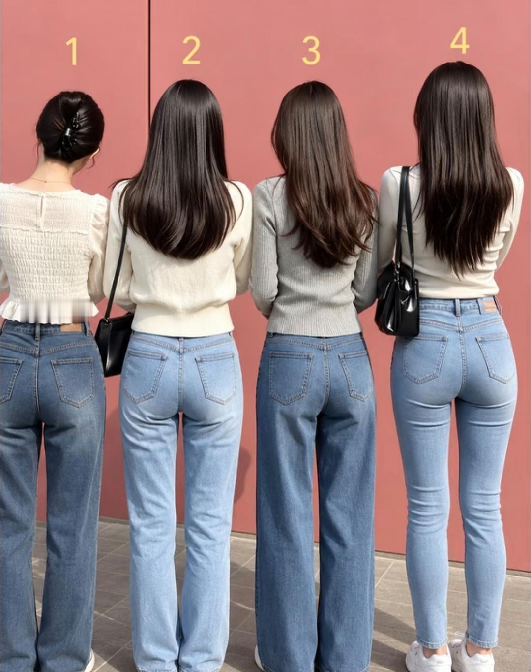 同样是 牛仔裤，为什么4个人穿出来差别这么大