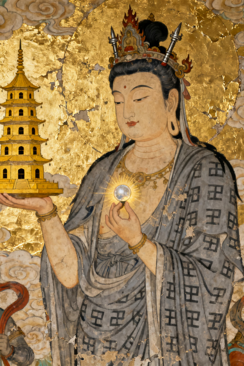 恳请文殊菩萨慈悲，滋养平和心性。愿摒弃浮躁焦虑，心怀从容淡定，以智慧待人处事，事